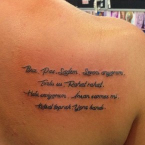 SARIKABADAYI  HAYRANLARININ DÖVME&nbsp;ÇILGINLIĞI