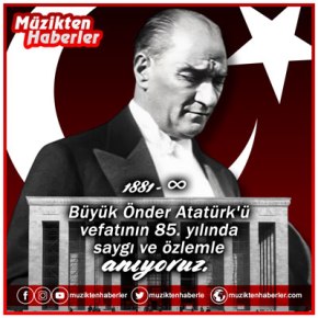 10 KASIM – SAYGI VE&nbsp;ÖZLEMLE